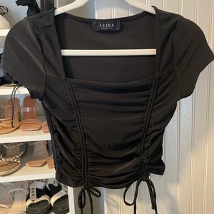 Akira square neck crop top. Size small. Worn once